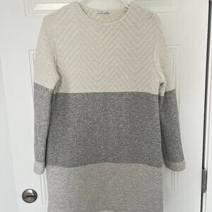 Zara Long Sleeve Casual Dress